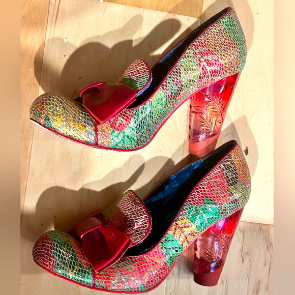 Irregular Choice multicoloured heels size 8/39. VGUC. - Picture 1 of 4